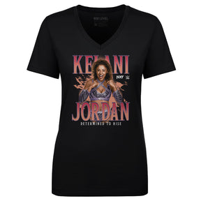 Kelani Jordan Women's V-Neck T-Shirt | 500 LEVEL