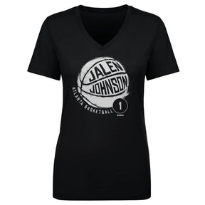 Jalen Johnson Women's V-Neck T-Shirt | 500 LEVEL