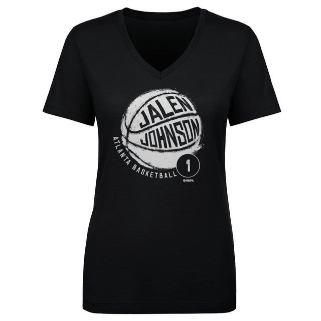 Jalen Johnson Women's V-Neck T-Shirt | 500 LEVEL