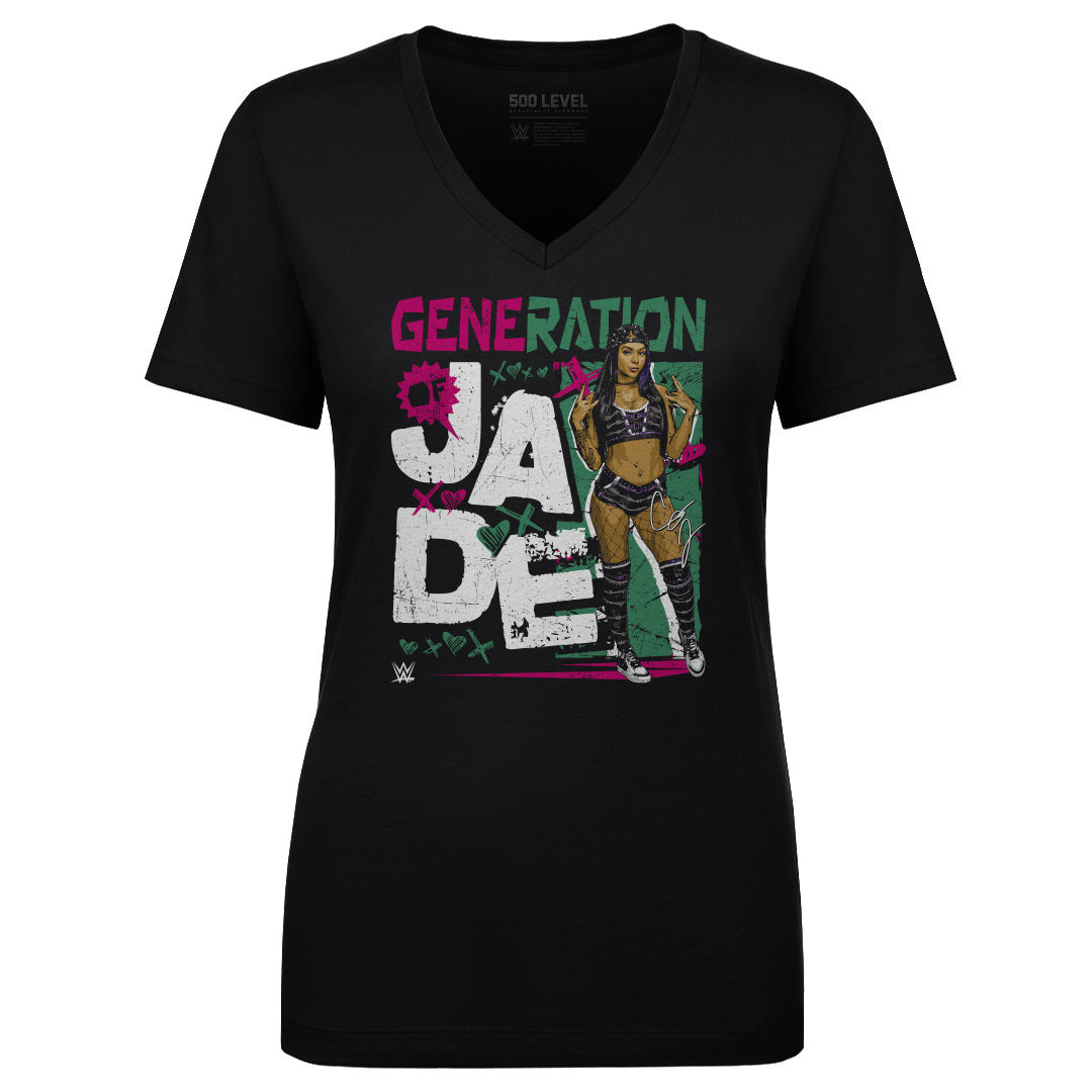 Cora Jade Women&#39;s V-Neck T-Shirt | 500 LEVEL