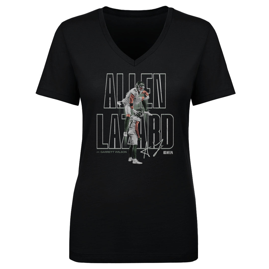 Allen Lazard Women&#39;s V-Neck T-Shirt | 500 LEVEL