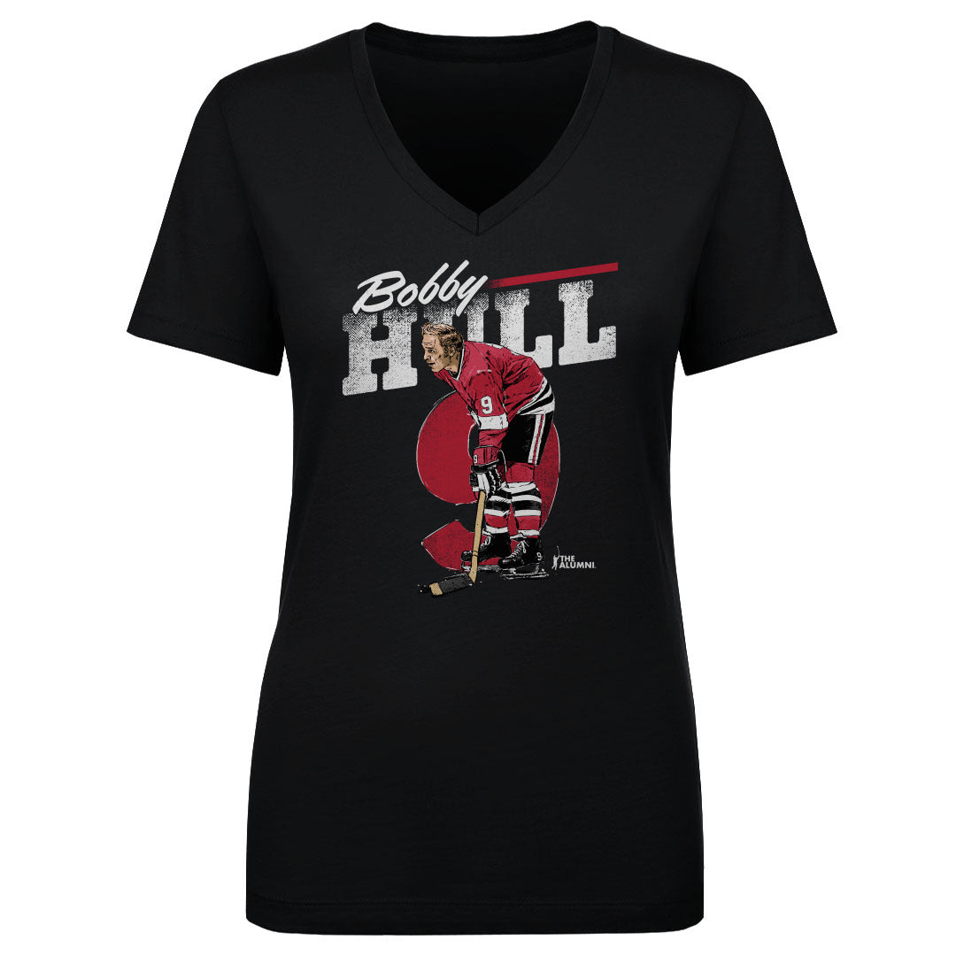 Bobby Hull Women's V-Neck T-Shirt | 500 LEVEL