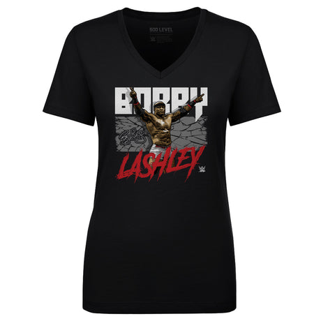 Bobby Lashley Women's V-Neck T-Shirt | 500 LEVEL