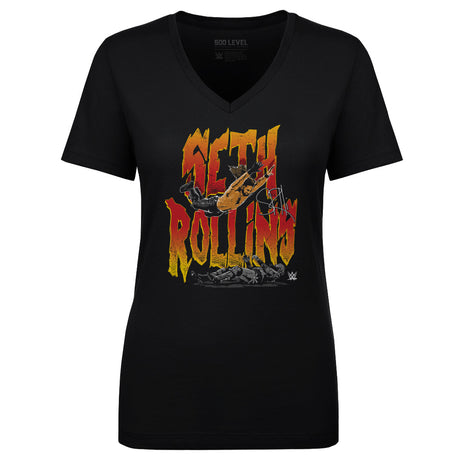 Seth Rollins Women's V-Neck T-Shirt | 500 LEVEL