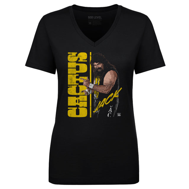 Cactus Jack Women's V-Neck T-Shirt | 500 LEVEL