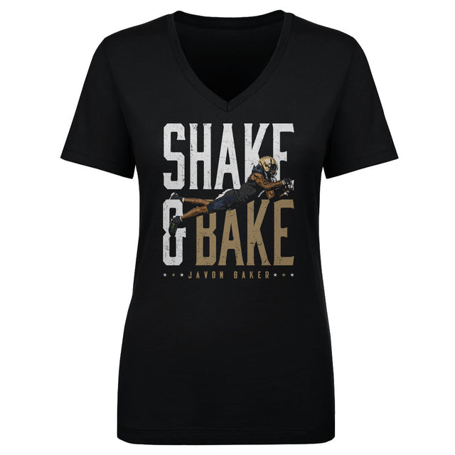 Javon Baker Women's V-Neck T-Shirt | 500 LEVEL