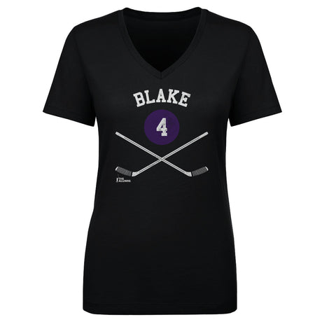 Rob Blake Women's V-Neck T-Shirt | 500 LEVEL