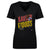 Xavier Woods Women's V-Neck T-Shirt | 500 LEVEL