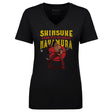 Shinsuke Nakamura Women's V-Neck T-Shirt | 500 LEVEL