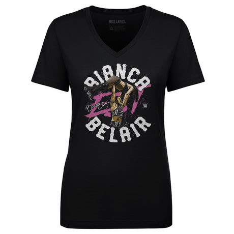 Bianca Belair Women's V-Neck T-Shirt | 500 LEVEL
