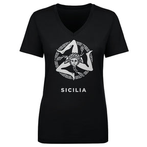 Sicily Women's V-Neck T-Shirt | 500 LEVEL