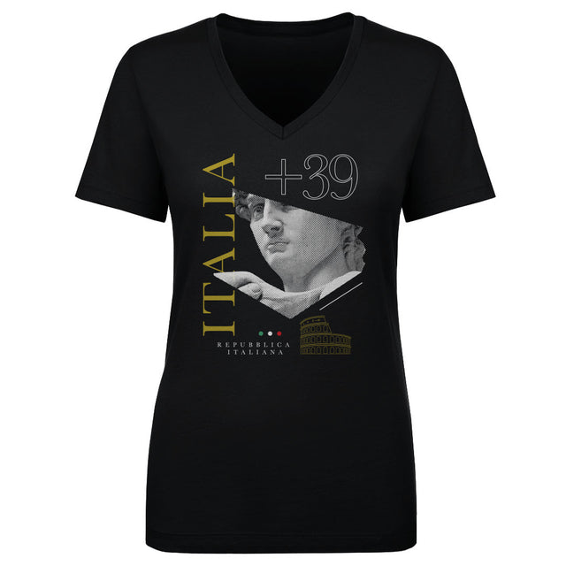 Italy Women's V-Neck T-Shirt | 500 LEVEL