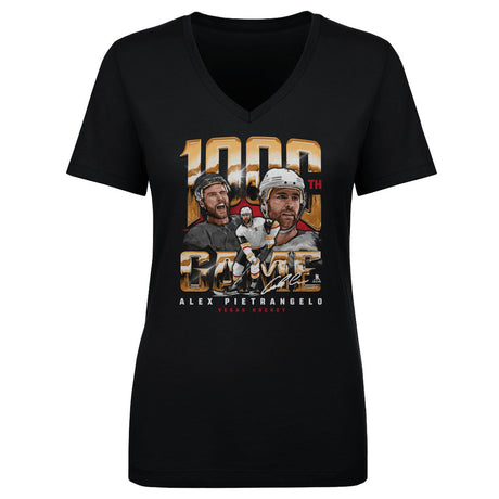 Alex Pietrangelo Women's V-Neck T-Shirt | 500 LEVEL