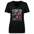 Fred Warner Women's V-Neck T-Shirt | 500 LEVEL