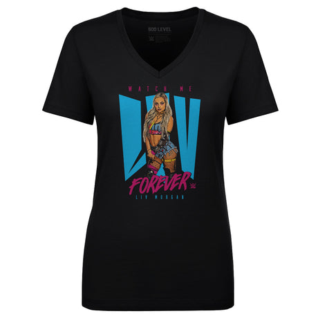 Liv Morgan Women's V-Neck T-Shirt | 500 LEVEL