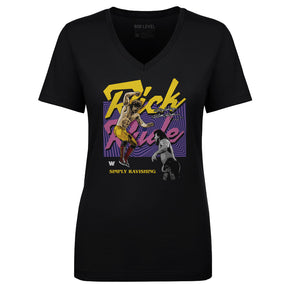 Rick Rude Women's V-Neck T-Shirt | 500 LEVEL