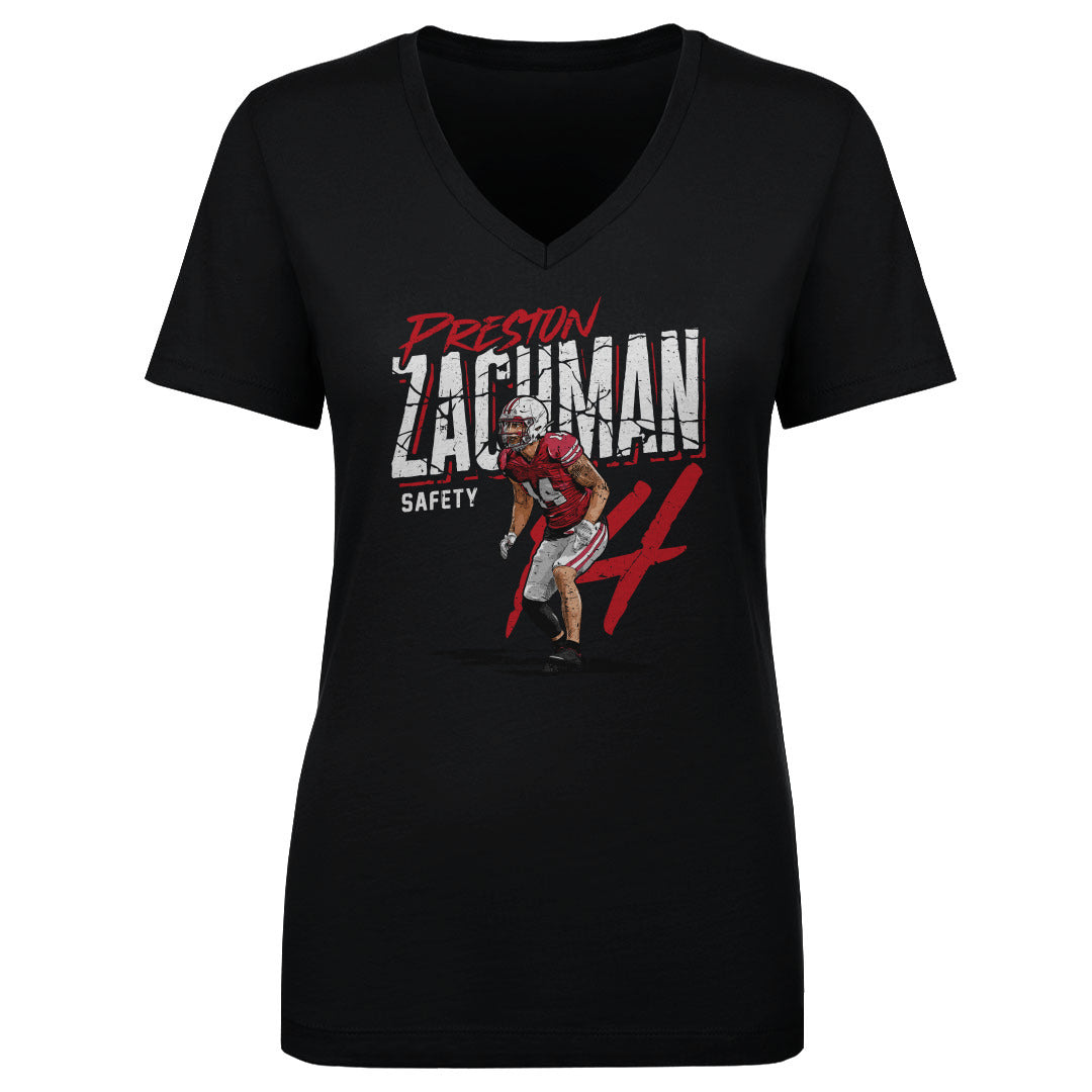Preston Zachman Women's V-Neck T-Shirt | 500 LEVEL