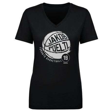Jakob Poeltl Women's V-Neck T-Shirt | 500 LEVEL
