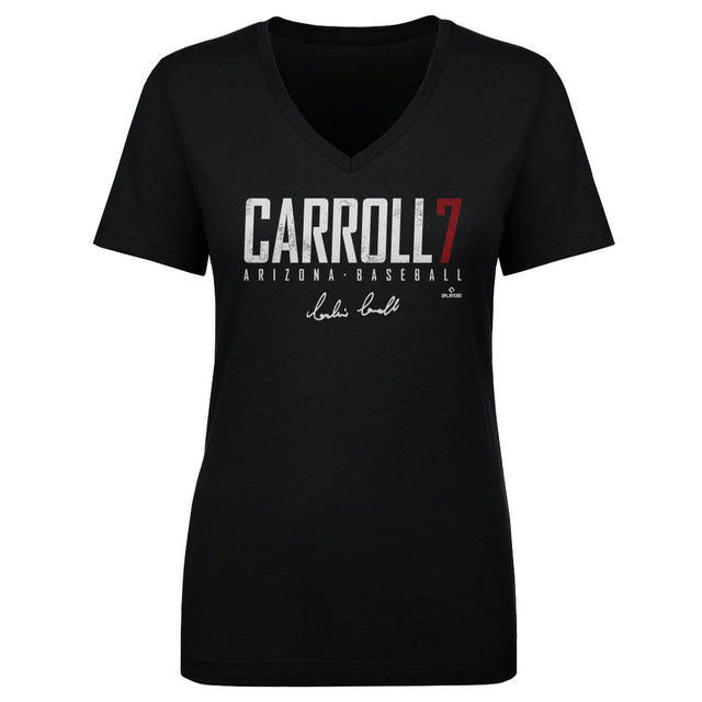 Corbin Carroll Women's V-Neck T-Shirt | 500 LEVEL