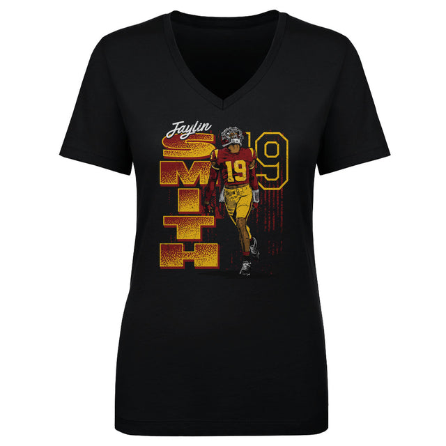 Jaylin Smith Women's V-Neck T-Shirt | 500 LEVEL