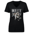Maxx Crosby Women's V-Neck T-Shirt | 500 LEVEL