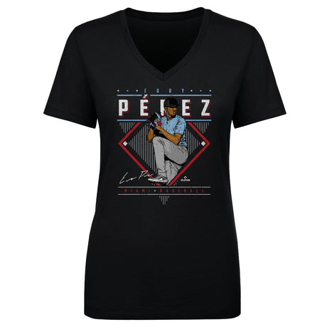 Eury Perez Women's V-Neck T-Shirt | 500 LEVEL
