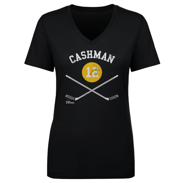 Wayne Cashman Women's V-Neck T-Shirt | 500 LEVEL