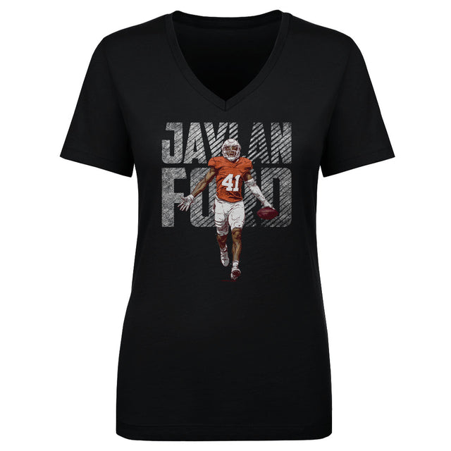 Jaylan Ford Women's V-Neck T-Shirt | 500 LEVEL
