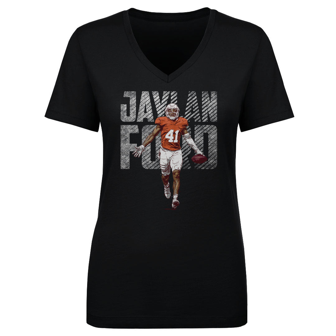 Jaylan Ford Women&#39;s V-Neck T-Shirt | 500 LEVEL