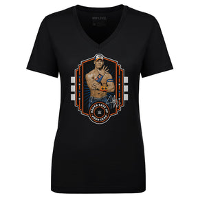 John Cena Women's V-Neck T-Shirt | 500 LEVEL
