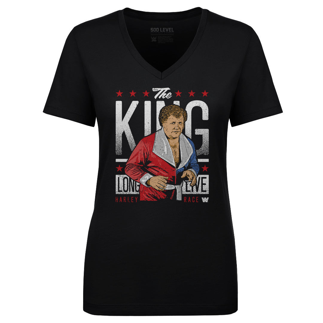 Harley Race Women's V-Neck T-Shirt | 500 LEVEL