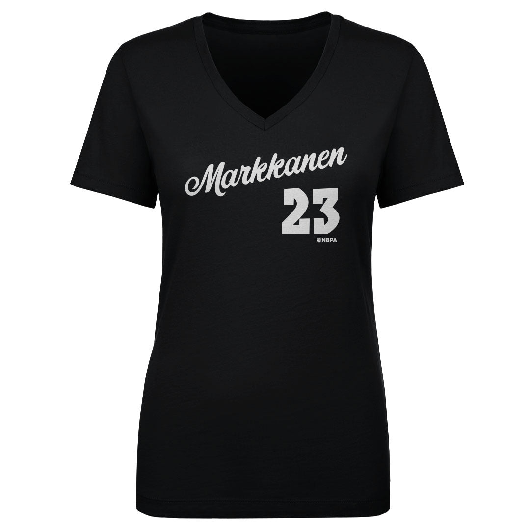 Lauri Markkanen Women's V-Neck T-Shirt | 500 LEVEL