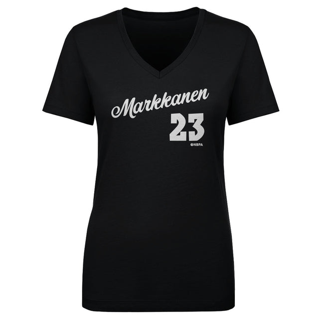 Lauri Markkanen Women's V-Neck T-Shirt | 500 LEVEL