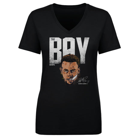 Steph Curry Women's V-Neck T-Shirt | 500 LEVEL