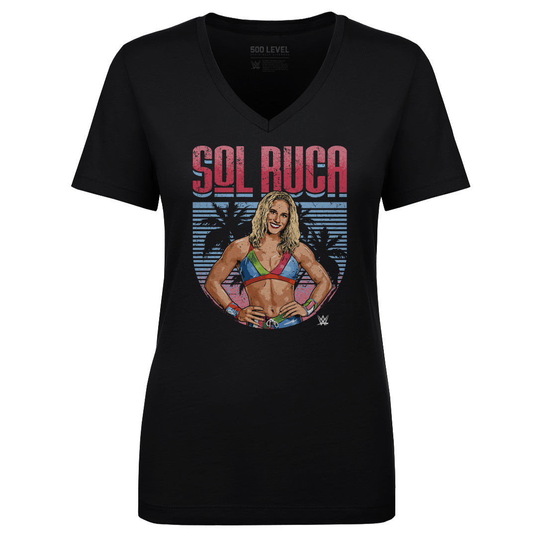 Sol Ruca Women's V-Neck T-Shirt | 500 LEVEL