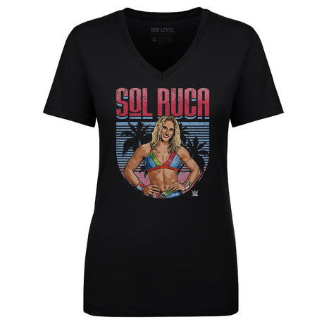 Sol Ruca Women's V-Neck T-Shirt | 500 LEVEL