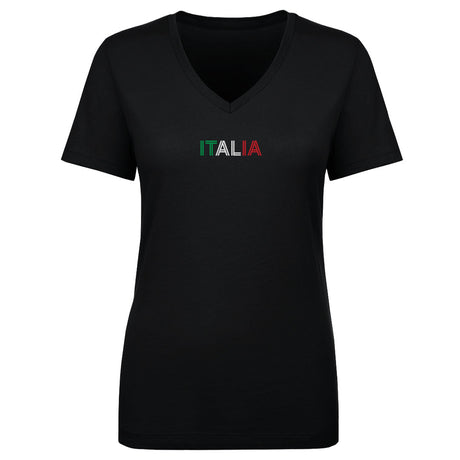 Italy Women's V-Neck T-Shirt | 500 LEVEL