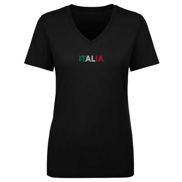 Italy Women's V-Neck T-Shirt | 500 LEVEL