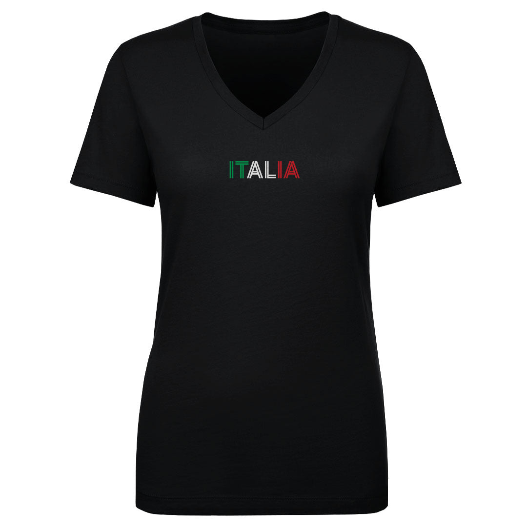 Italy Women&#39;s V-Neck T-Shirt | 500 LEVEL