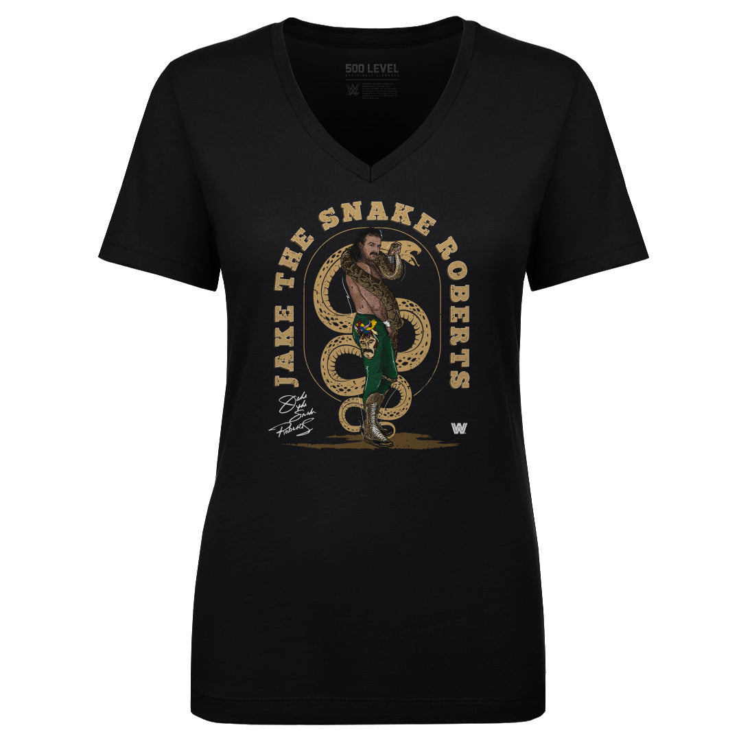 Jake The Snake Women's V-Neck T-Shirt | 500 LEVEL