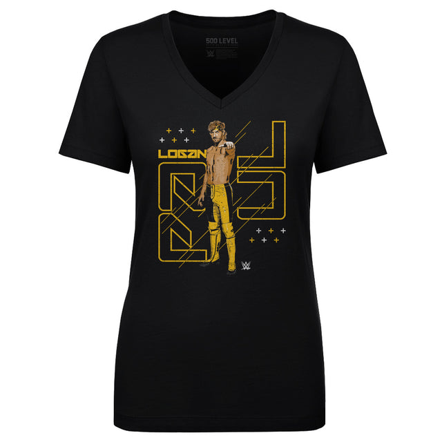 Logan Paul Women's V-Neck T-Shirt | 500 LEVEL