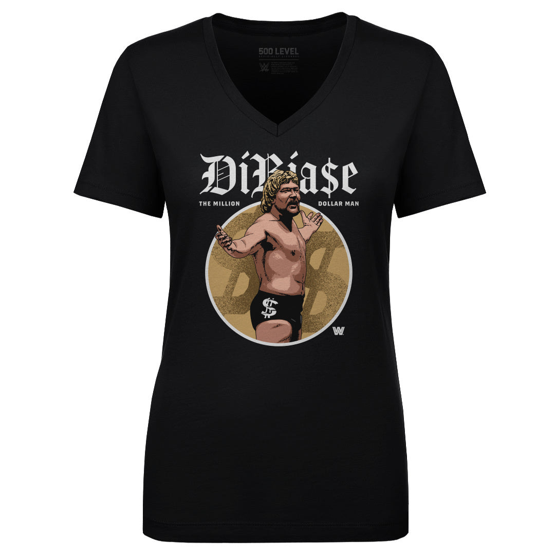 Ted DiBiase Women&#39;s V-Neck T-Shirt | 500 LEVEL