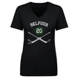 Ed Belfour Women's V-Neck T-Shirt | 500 LEVEL