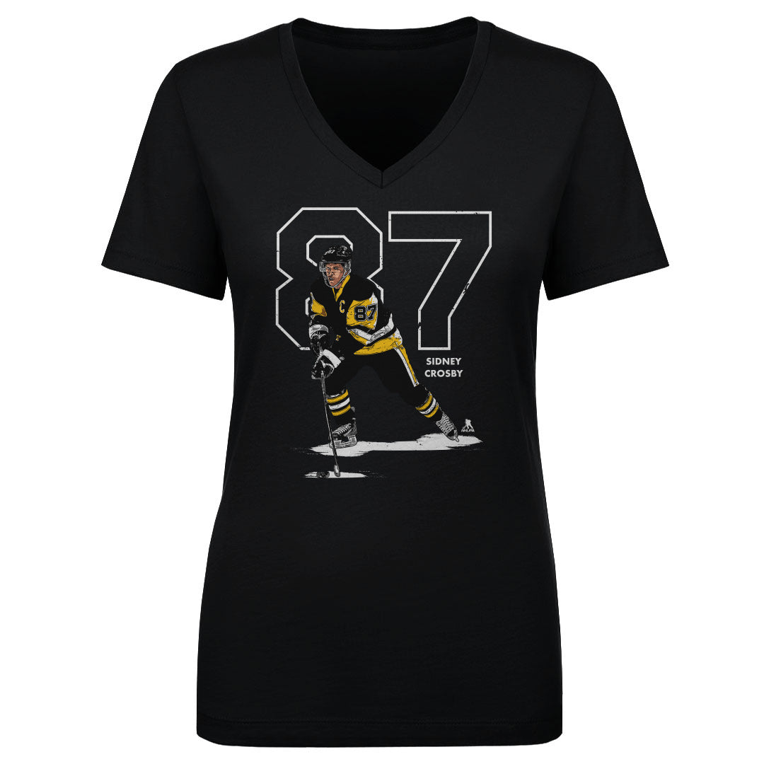 Sidney Crosby Women's V-Neck T-Shirt | 500 LEVEL
