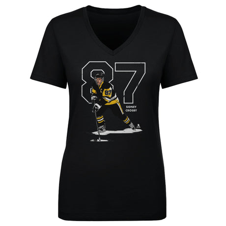 Sidney Crosby Women's V-Neck T-Shirt | 500 LEVEL