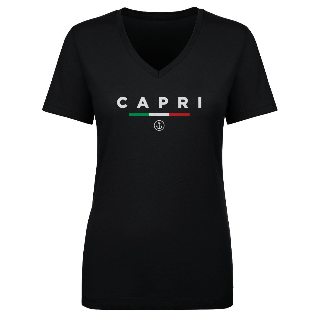 Capri Women's V-Neck T-Shirt | 500 LEVEL