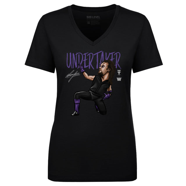 Undertaker Women's V-Neck T-Shirt | 500 LEVEL
