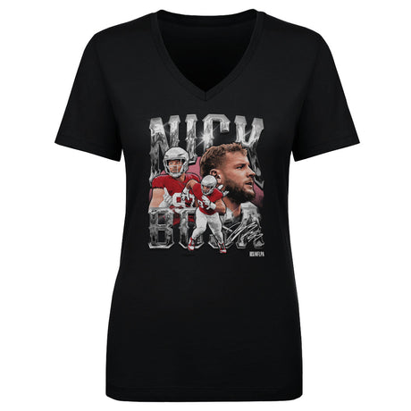 Nick Bosa Women's V-Neck T-Shirt | 500 LEVEL