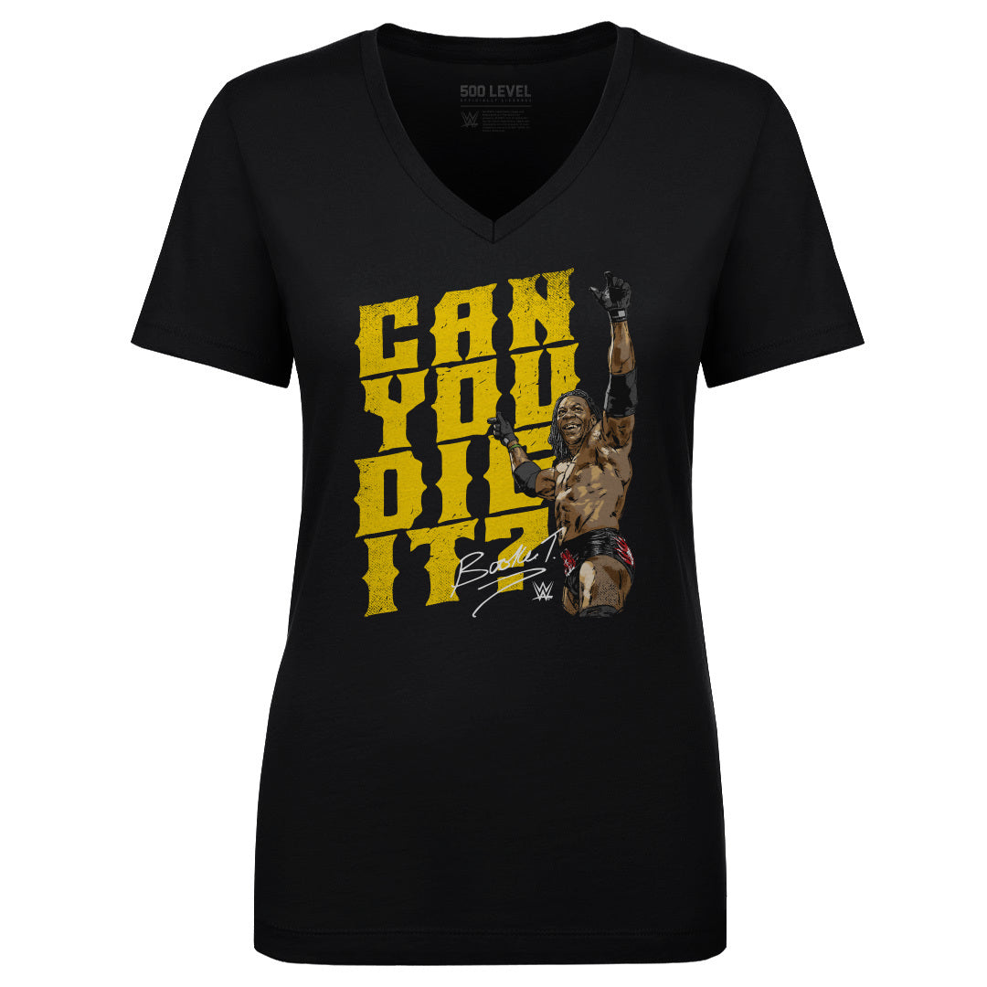 Booker T Women's V-Neck T-Shirt | 500 LEVEL