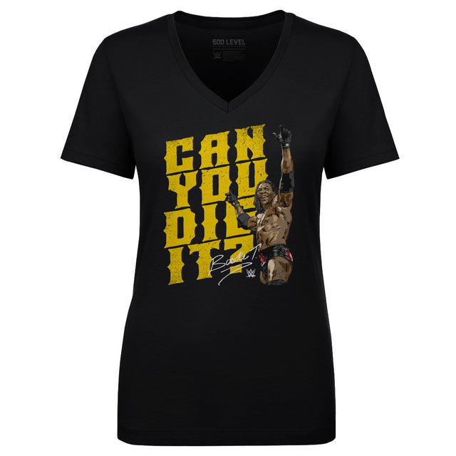 Booker T Women's V-Neck T-Shirt | 500 LEVEL